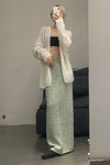 SWAYING/KNIT seamless mohair suit SW211SZ31 PS16